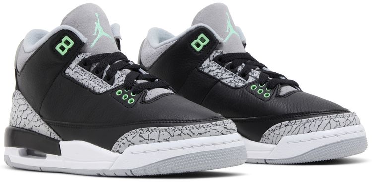 Air Jordan 3 Retro GS Green Glow