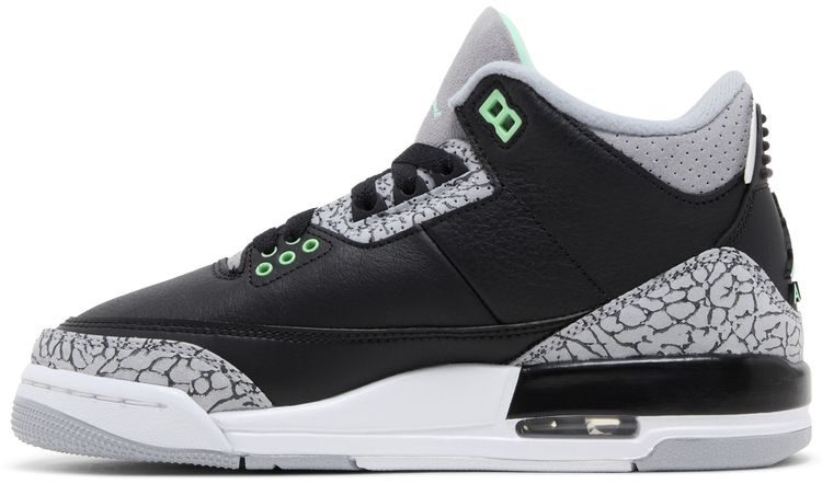 Air Jordan 3 Retro GS Green Glow