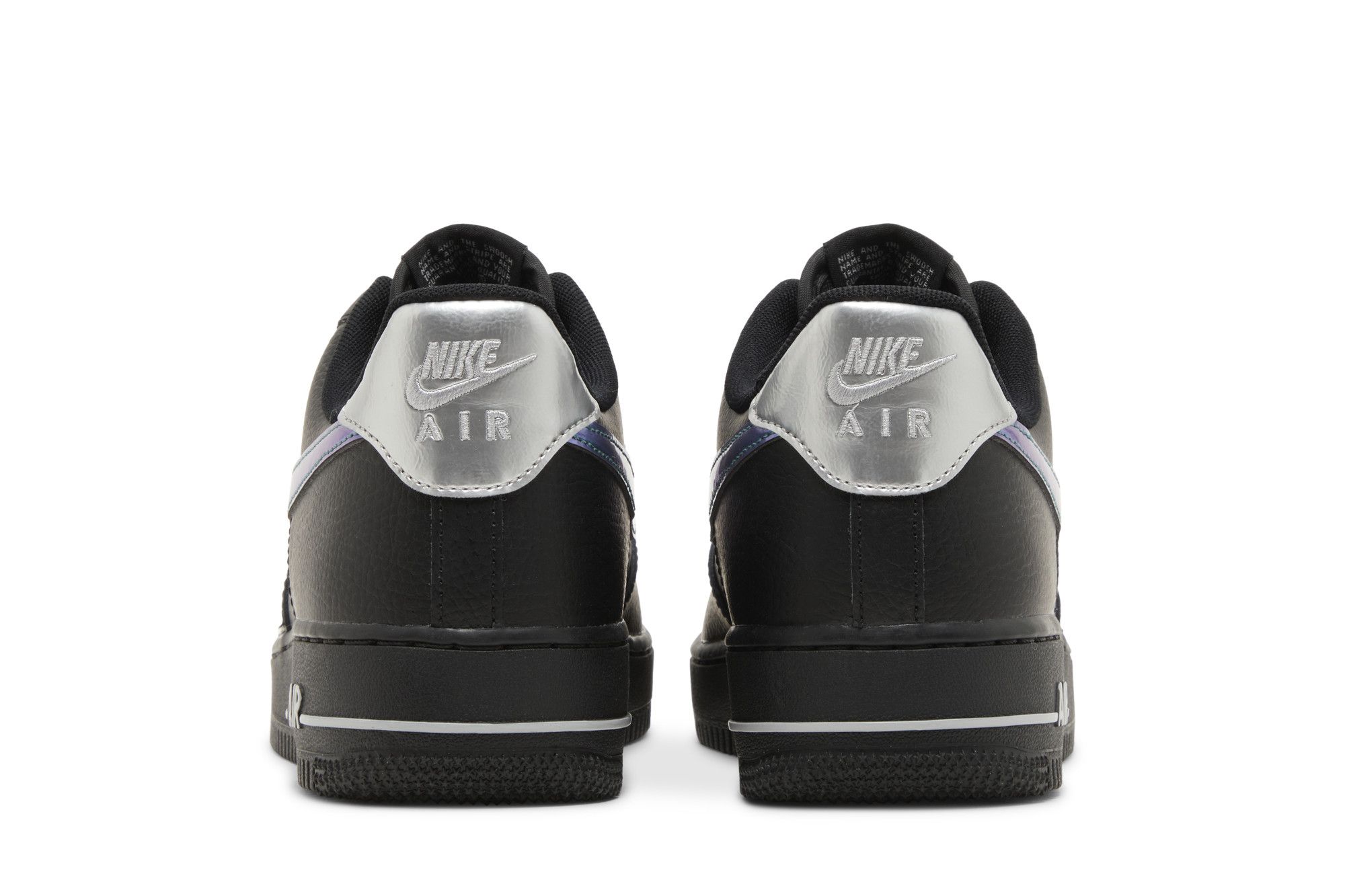 Buy Air Force 1 '07 'Black Blue Lightning' - FD0654 001 | GOAT