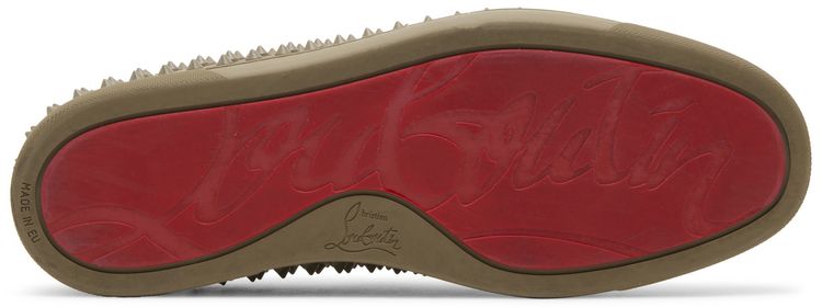 Christian Louboutin Roller Boat Flat Green Pepper