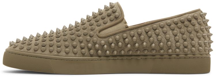 Christian Louboutin Roller Boat Flat Green Pepper