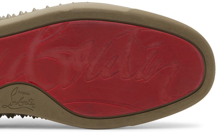 Christian Louboutin Roller Boat Flat Green Pepper