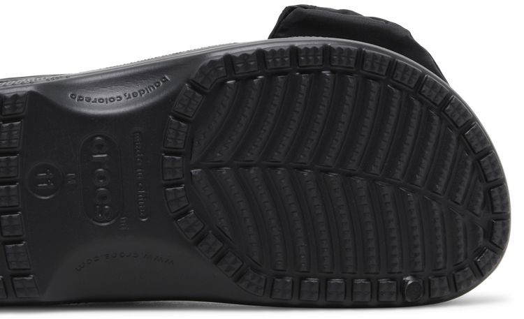 Satisfy x Crocs Classic Clog Black