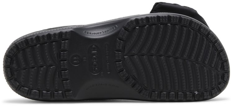 Satisfy x Crocs Classic Clog Black