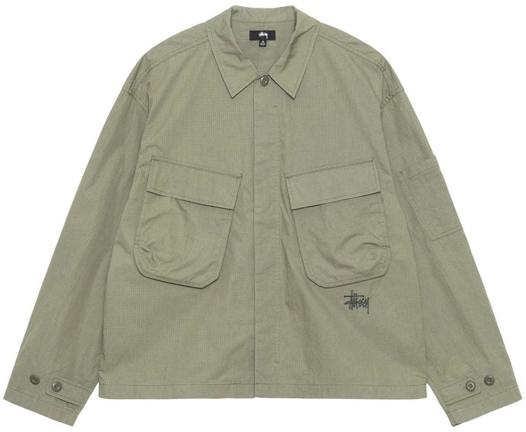 Stussy Military Overshirt Olive