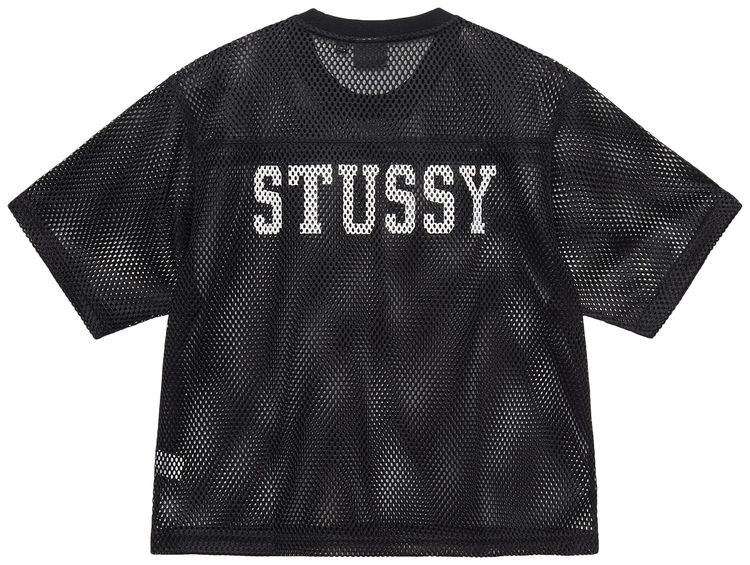 Stussy Team 80 Jersey Black