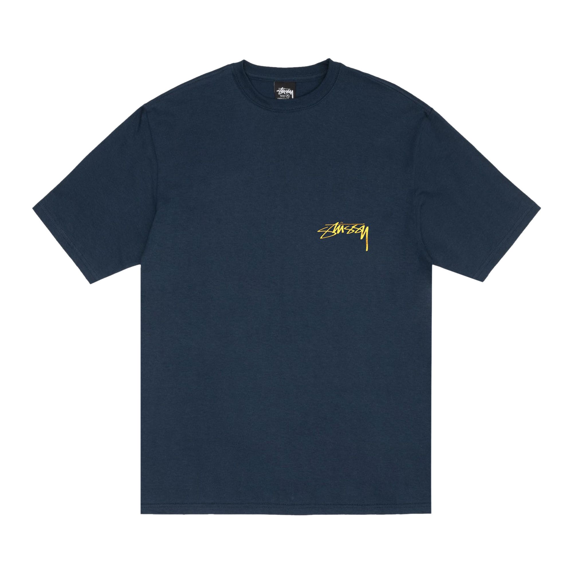 Buy Stussy Night Lights Tee 'Navy' - 1905042 NAVY | GOAT