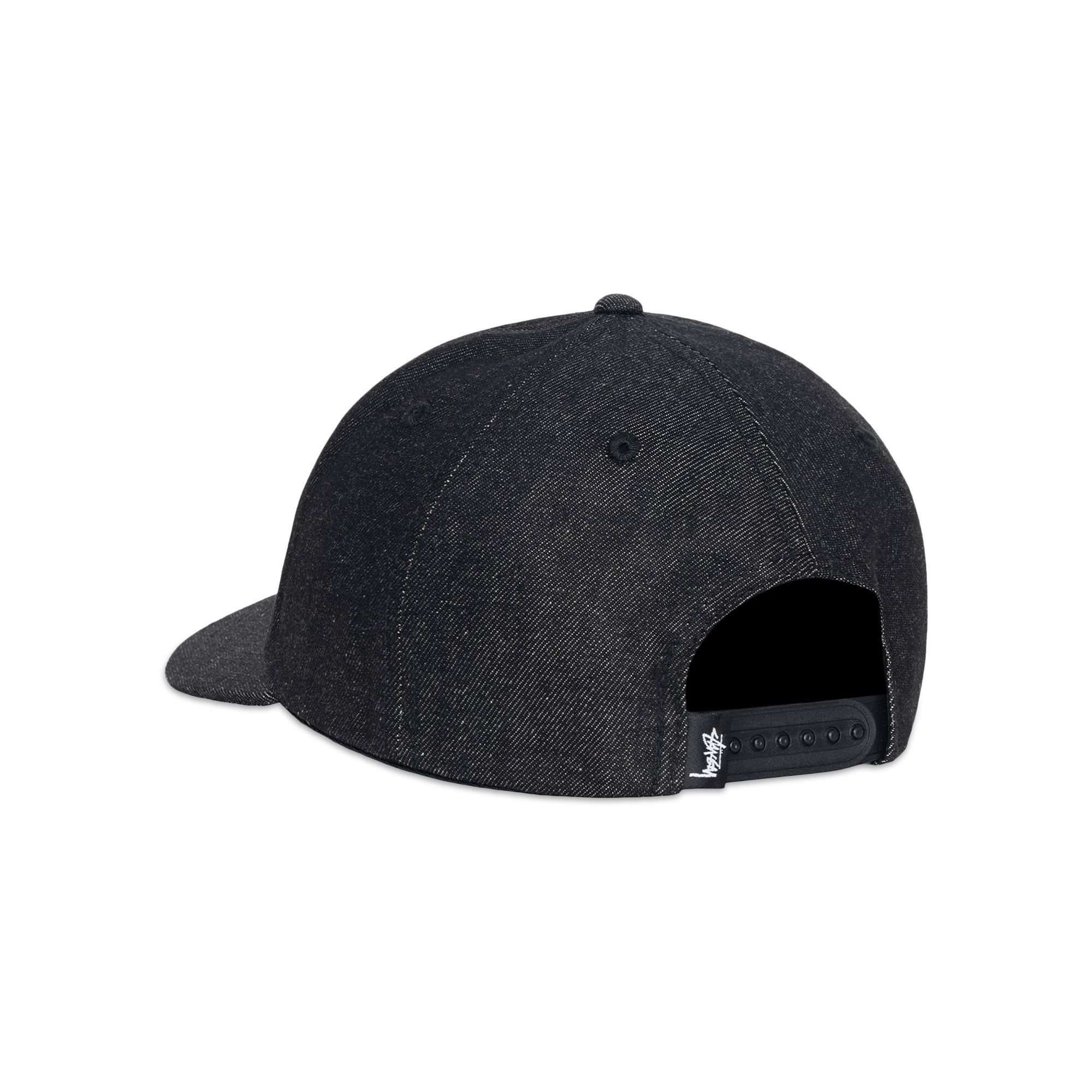 Buy Stussy Low Pro Big Link Emboss Snapback 'Black' - 1311139 BLAC | GOAT