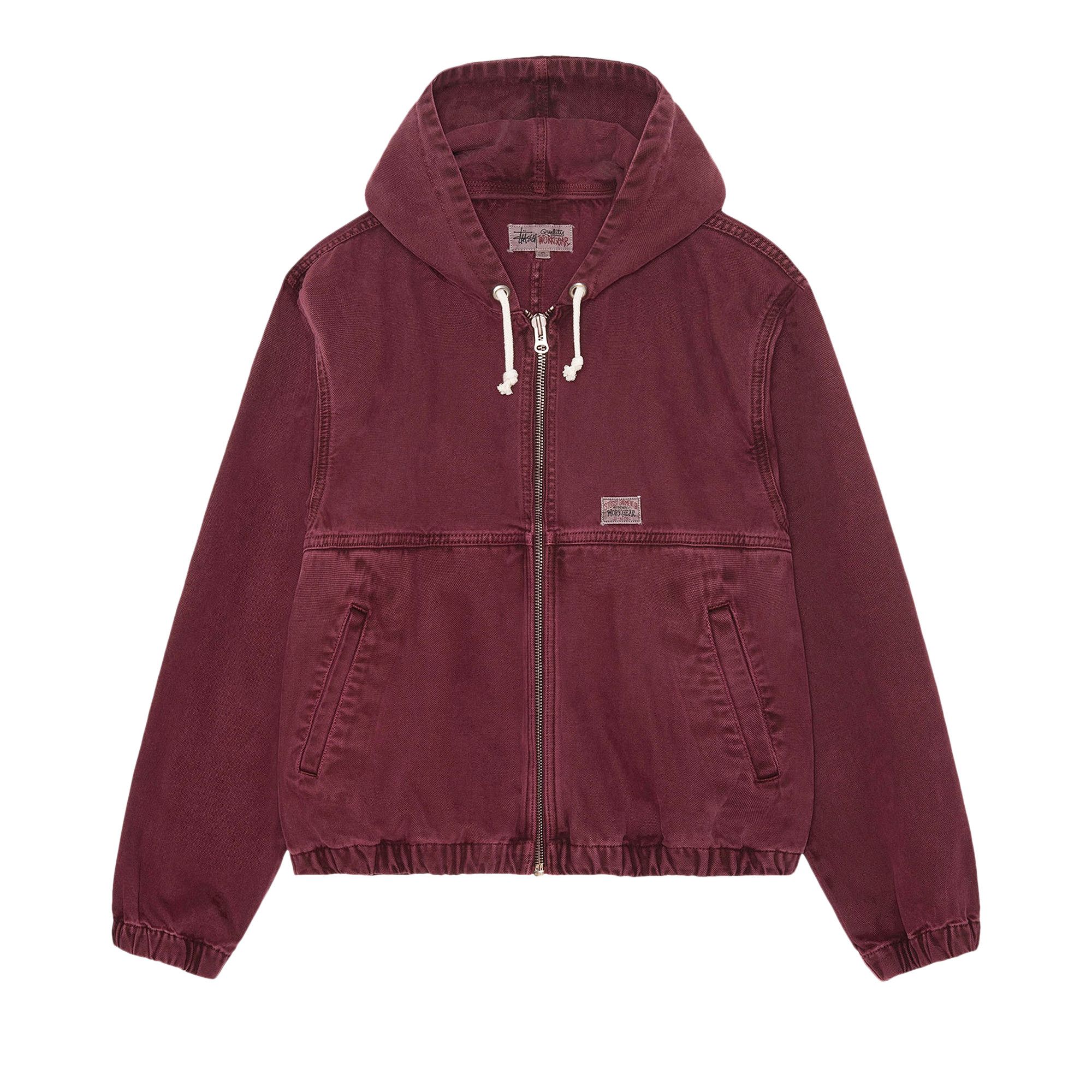 Stussy wine hoodie cheap