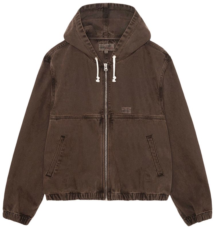 Stussy Work Jacket Brown