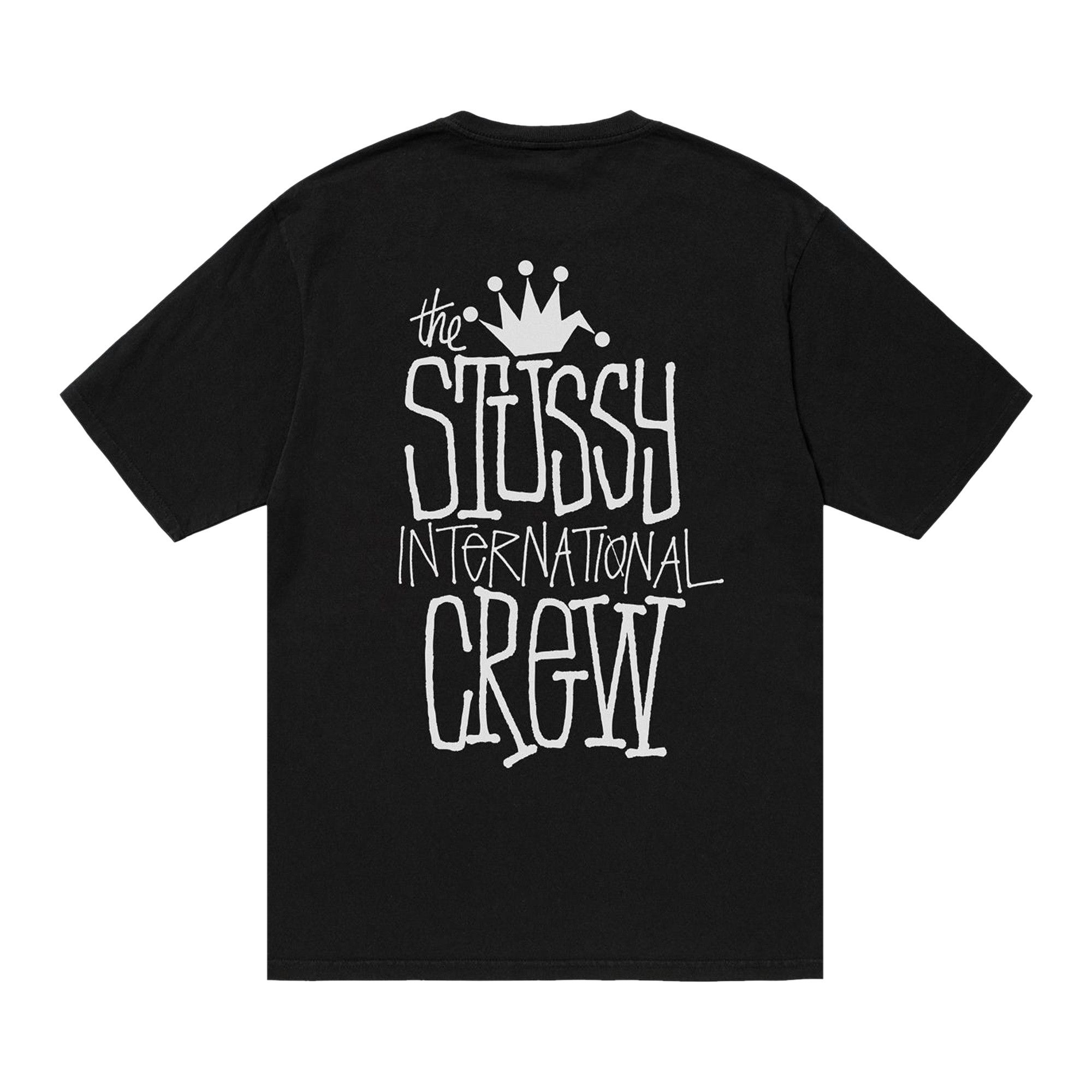 ★関税込★Stussy★Stussy Regal Crown T-Shirt Black★ Buy Stussy Regal Crown Pigment Dyed Tee 'Black' - 1904771