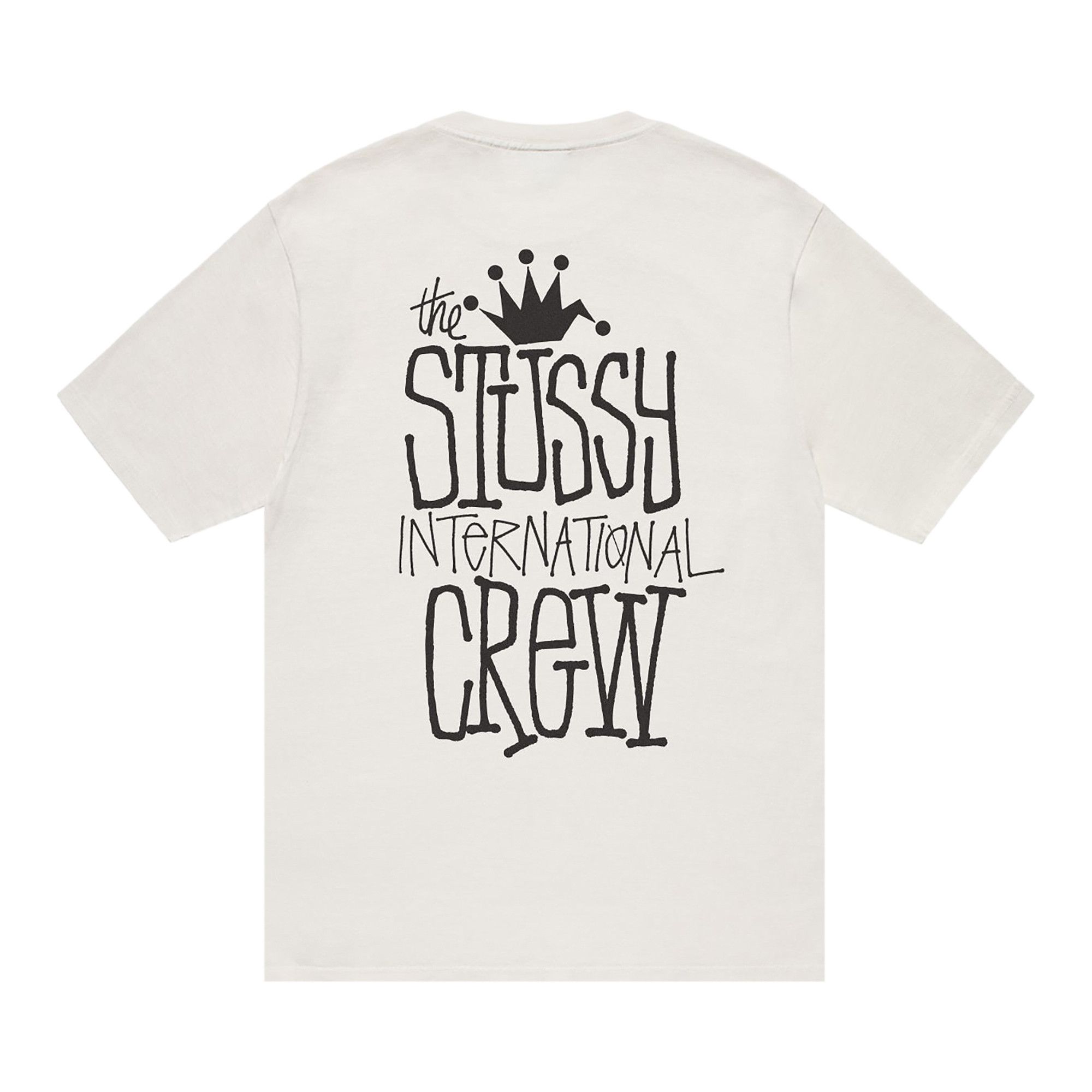 Buy Stussy Crown International Tee 'Natural' - 1905043 NATU