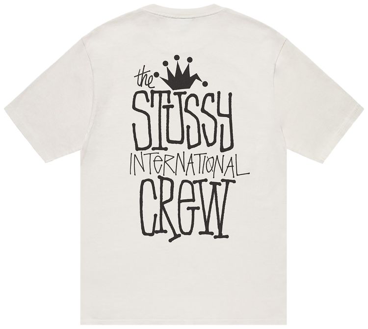 Stussy Crown International Tee Natural