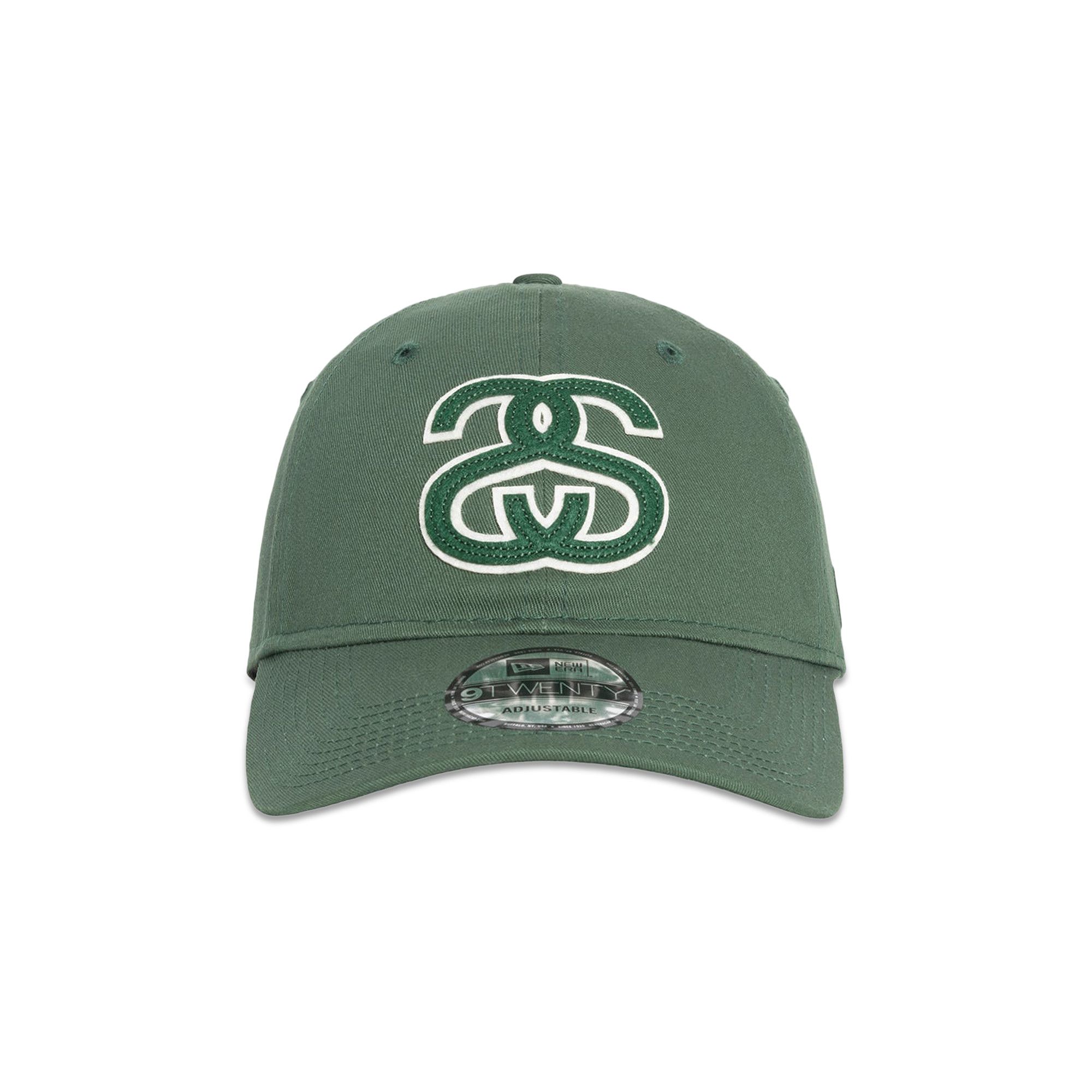 Buy Stussy New Era 9Twenty SS Appliqué Hat 'Pine' - 1311128 PINE | GOAT