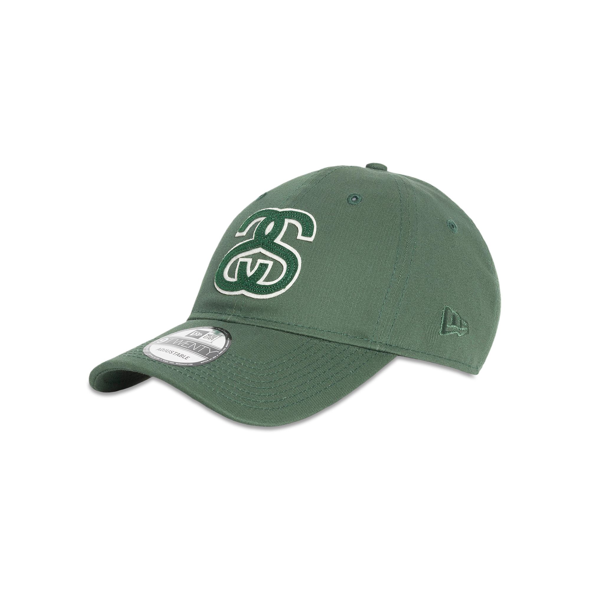 Buy Stussy New Era 9Twenty SS Appliqué Hat 'Pine' - 1311128 PINE | GOAT