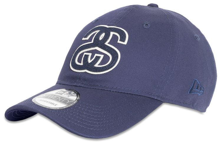 Stussy New Era 9Twenty SS Applique Hat Navy