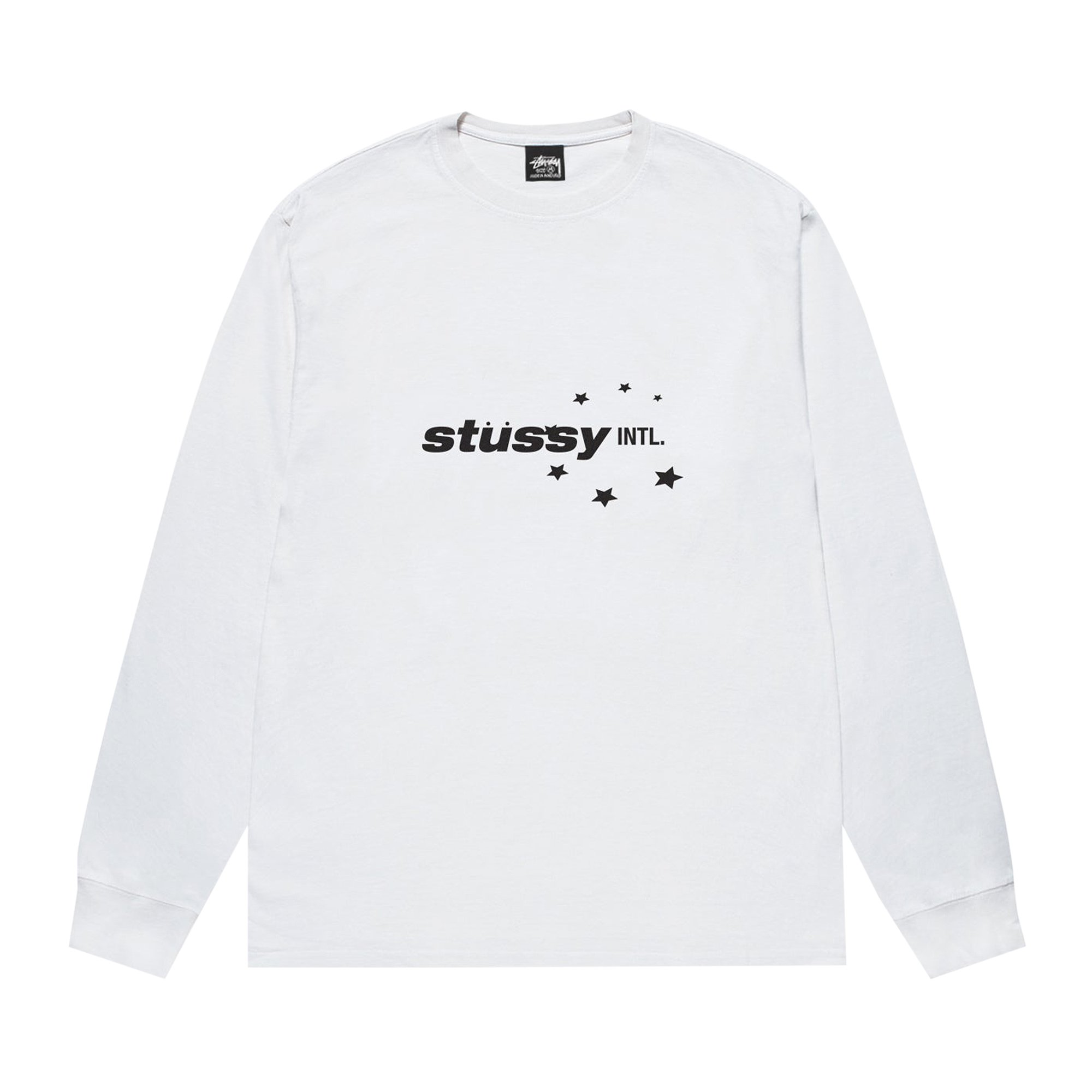 Buy Stussy Star Sport Long-Sleeve Tee 'White' - 1995044 WHIT | GOAT
