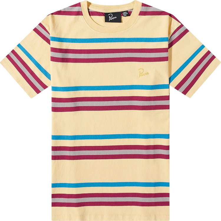 Parra Stripeys T-Shirt 'Cream'