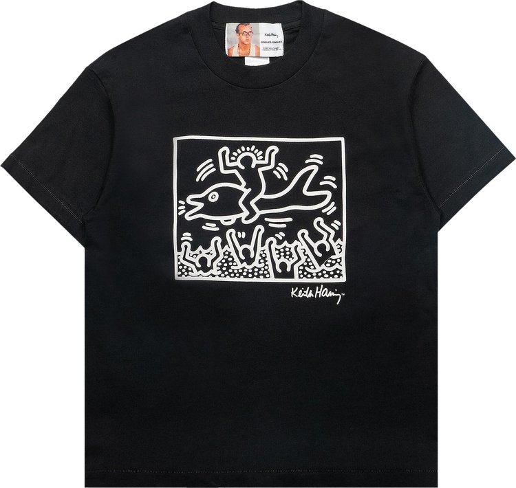 Jungles x Keith Haring Enviromentalism Tee 'Black'