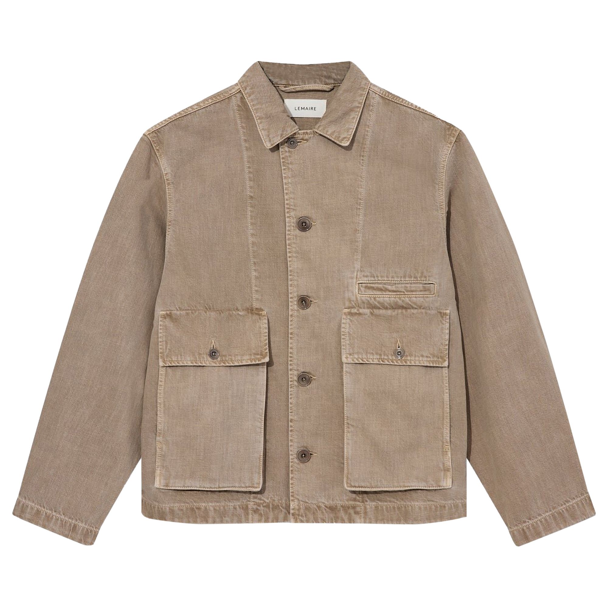 LEMAIRE ブラウン ニットジレ 未使用 LEMAIRE ルメール KNITTED DOUBLE COLLAR CARDIGAN CD