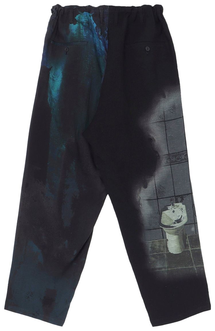 Yohji Yamamoto Pour Homme U Fountain PT Pants Black
