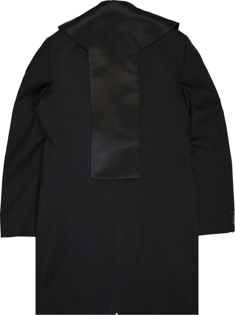 Comme des Garcons Homme Plus Single Breasted Coat Black