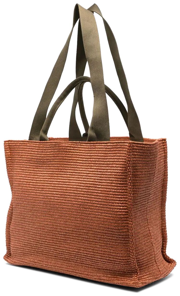 Marni Shopping Bag BrickOlive