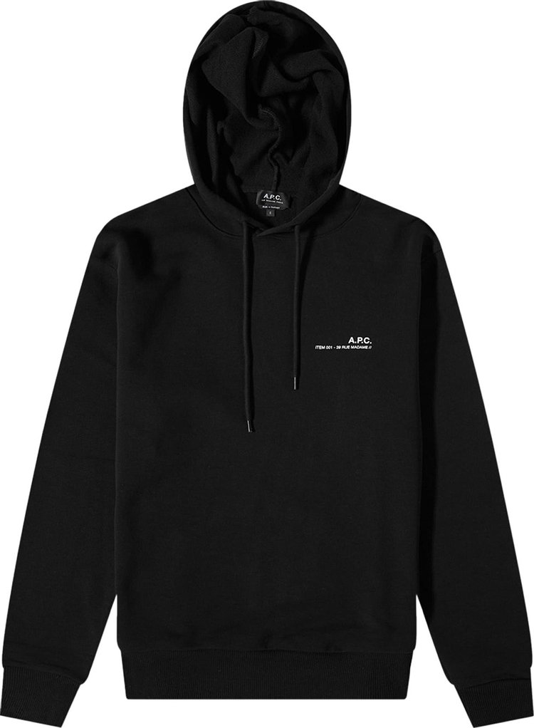 APC Item Logo Hoodie Black