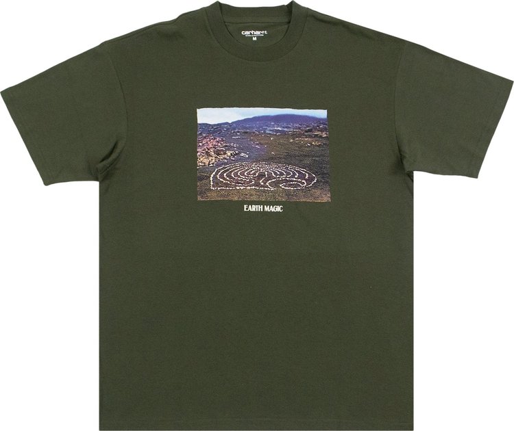 Carhartt WIP Earth Magic T Shirt Cypress