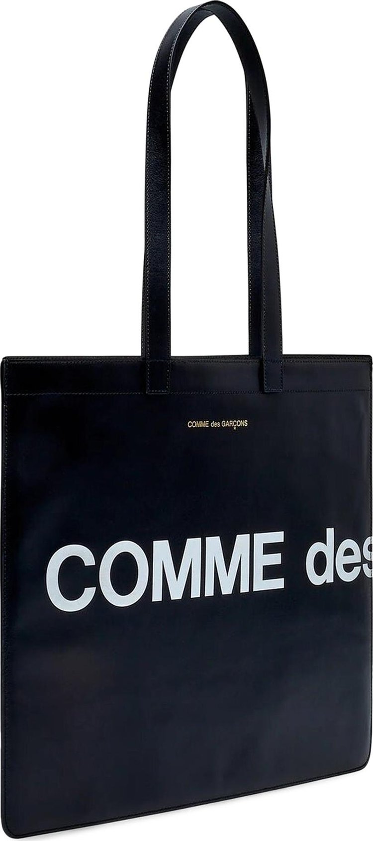 Comme des Garcons PLAY Huge Logo Tote Bag Black