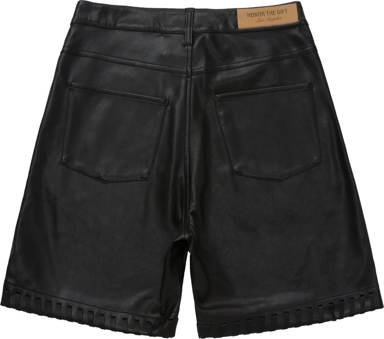 Honor The Gift Vegan Leather Short Black