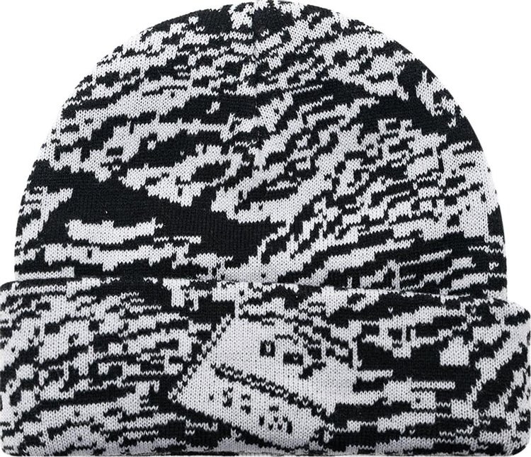 Icecream Cane Knit Cap Micro Chip