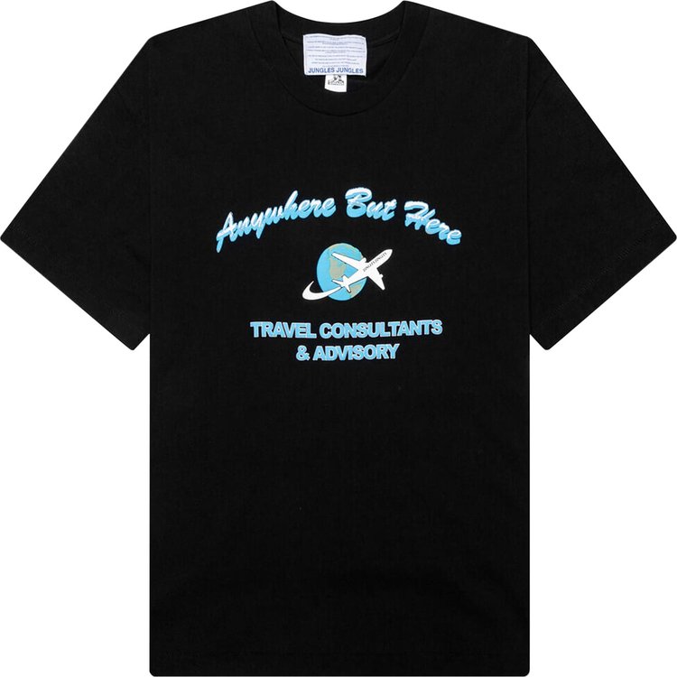 Jungles Anywhere But Here Tee Black