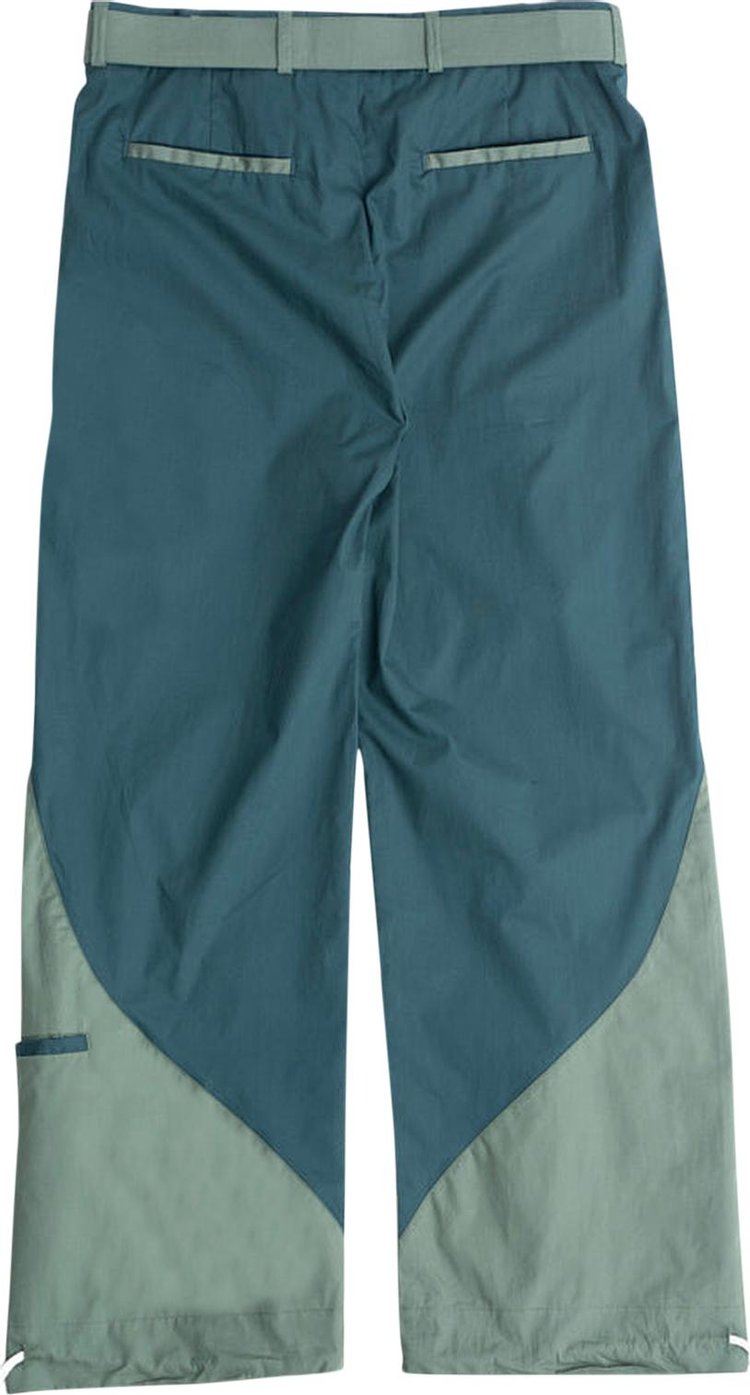 Jungles Slant Pants Green