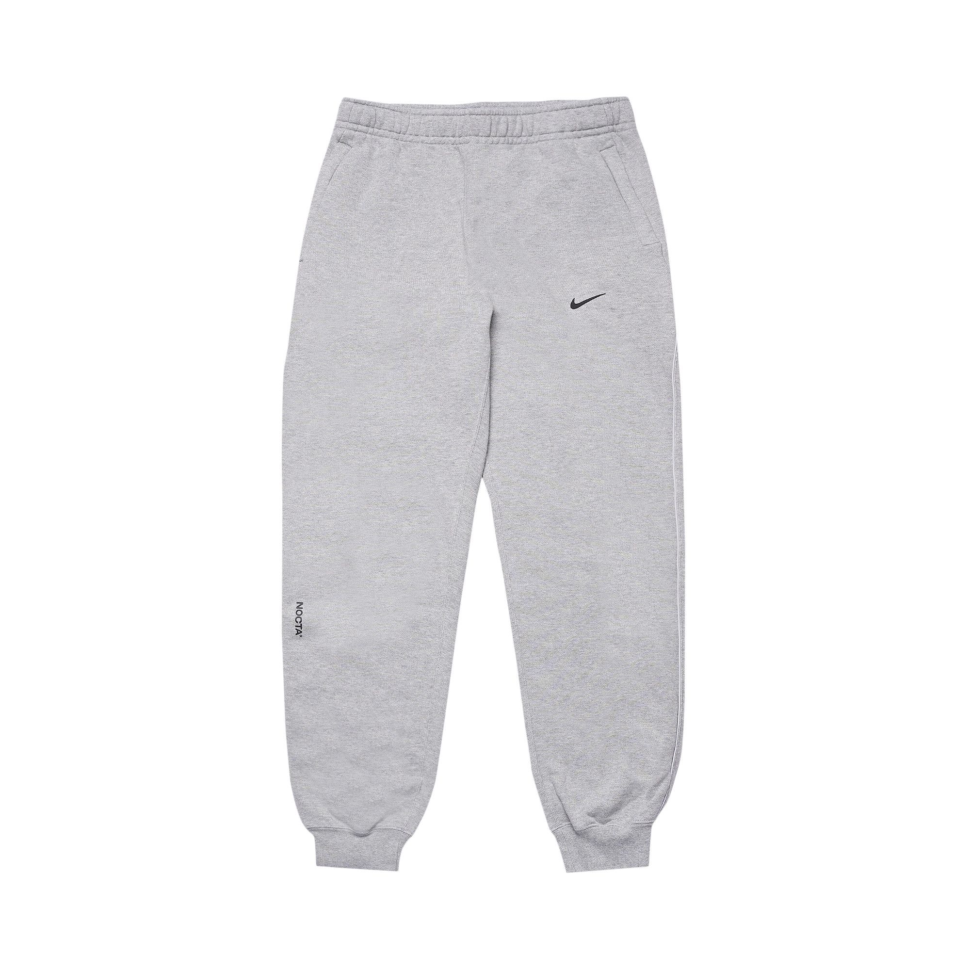 Buy Nike NOCTA Fleece Pants 'Grey' - FN7661 063 | GOAT