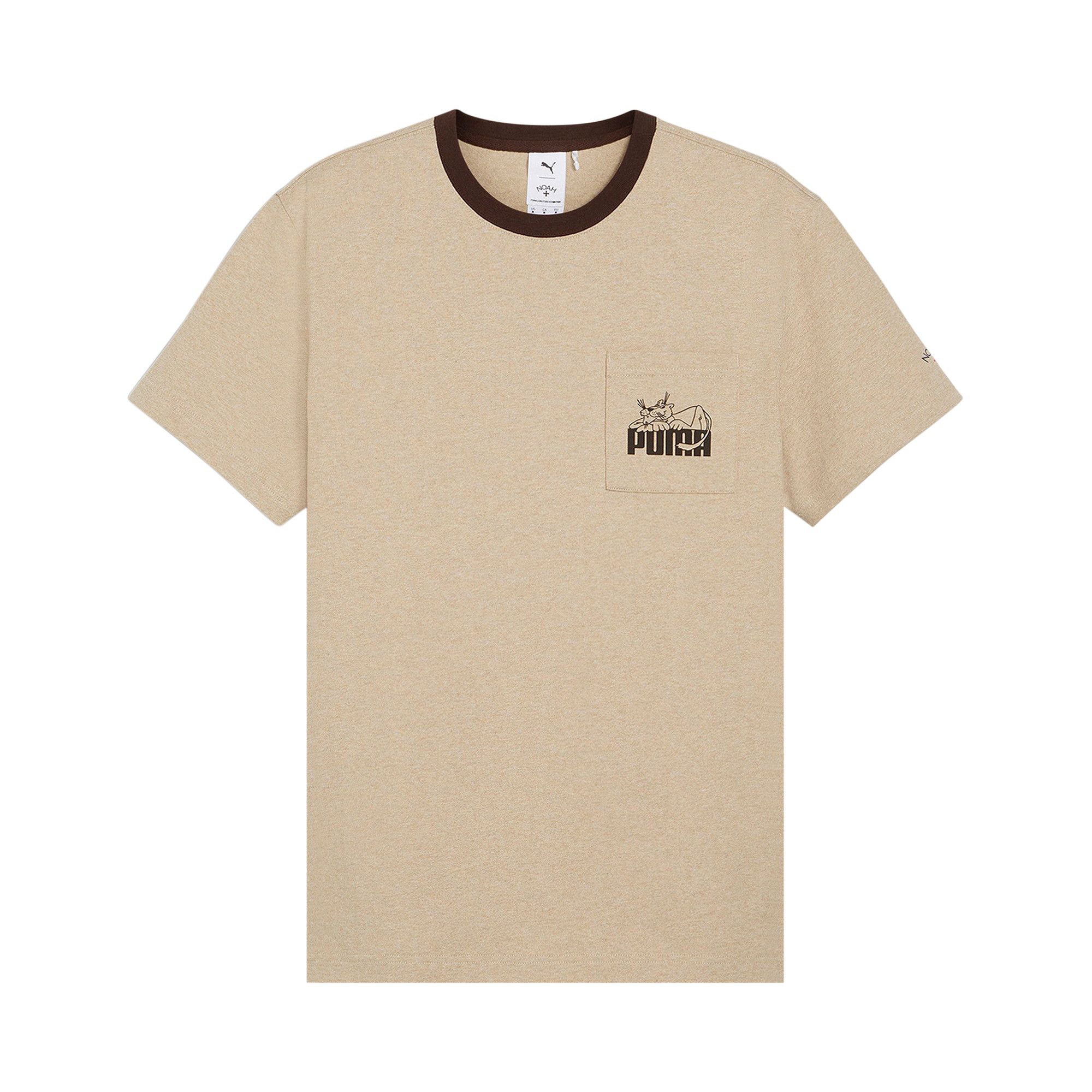 Buy Puma x Noah Pocket Tee 'Brown' - 623866 90 | GOAT