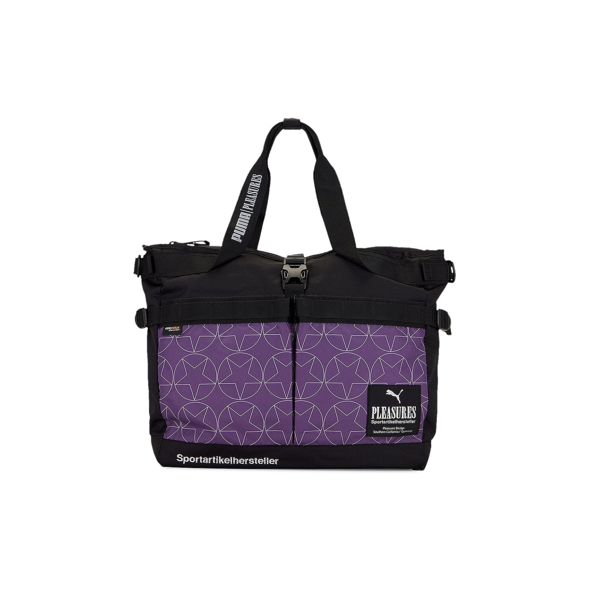 Buy Puma x Pleasures Tote Bag Puma Black Purple 090036 01 GOAT