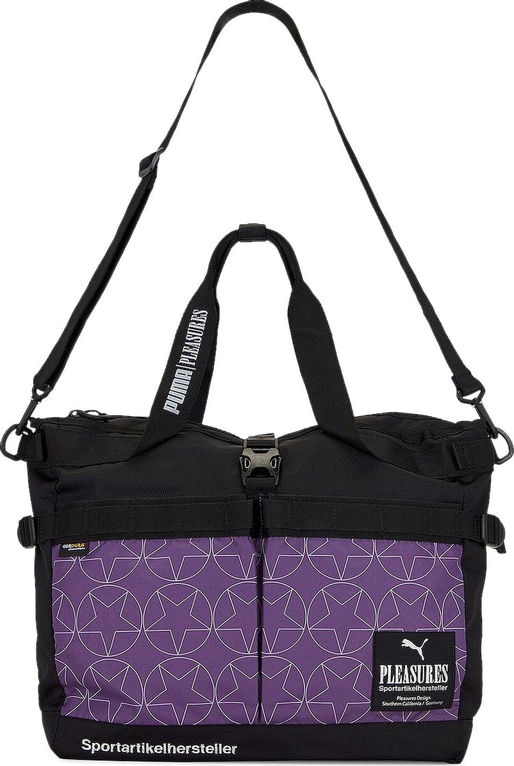 Puma x Pleasures Tote Bag Puma BlackPurple