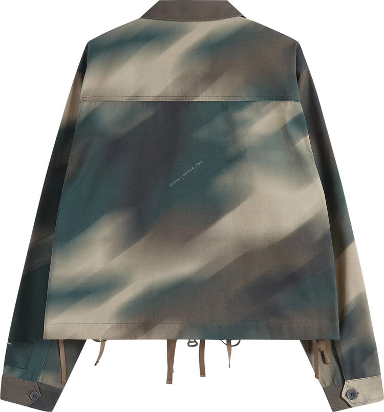 Reese Cooper Blur Camo Modular Pocket Work Jacket Blurred Camo