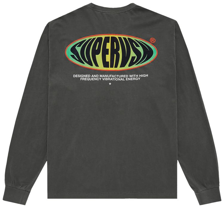Supervsn Fisheye Deluxe Long Sleeve Tee Vintage Black