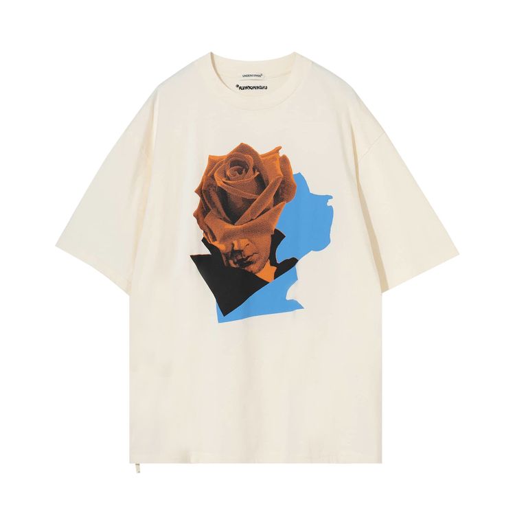 Undercover Flower Tee Off White