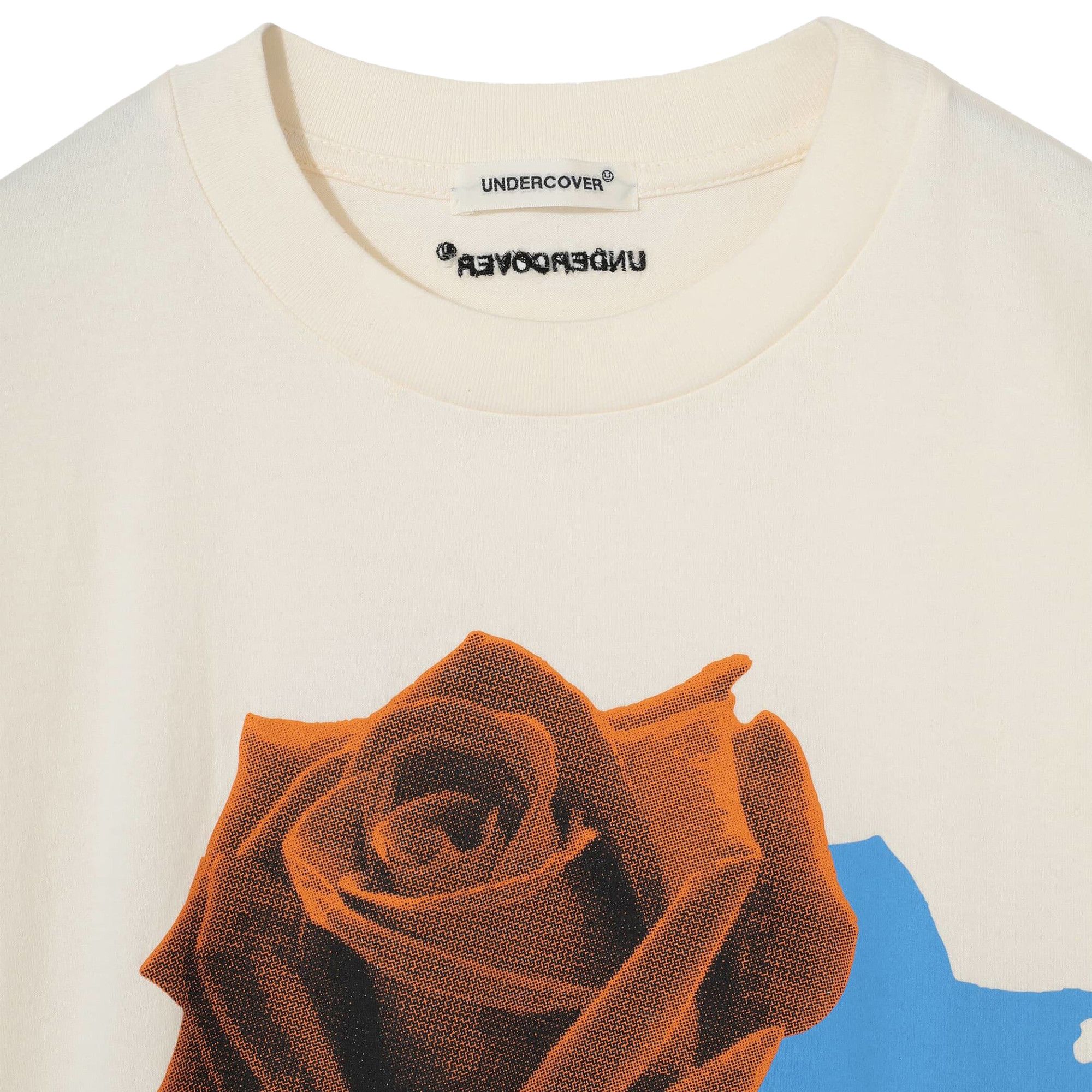 Buy Undercover Flower Tee 'Off White' - UP1D4805 OFF | GOAT