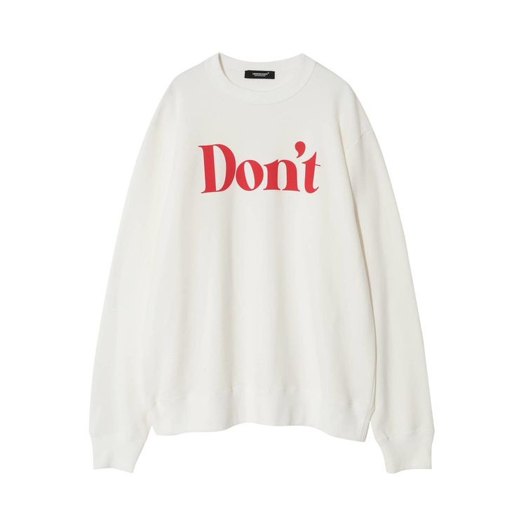 Undercover Dont Sweater White
