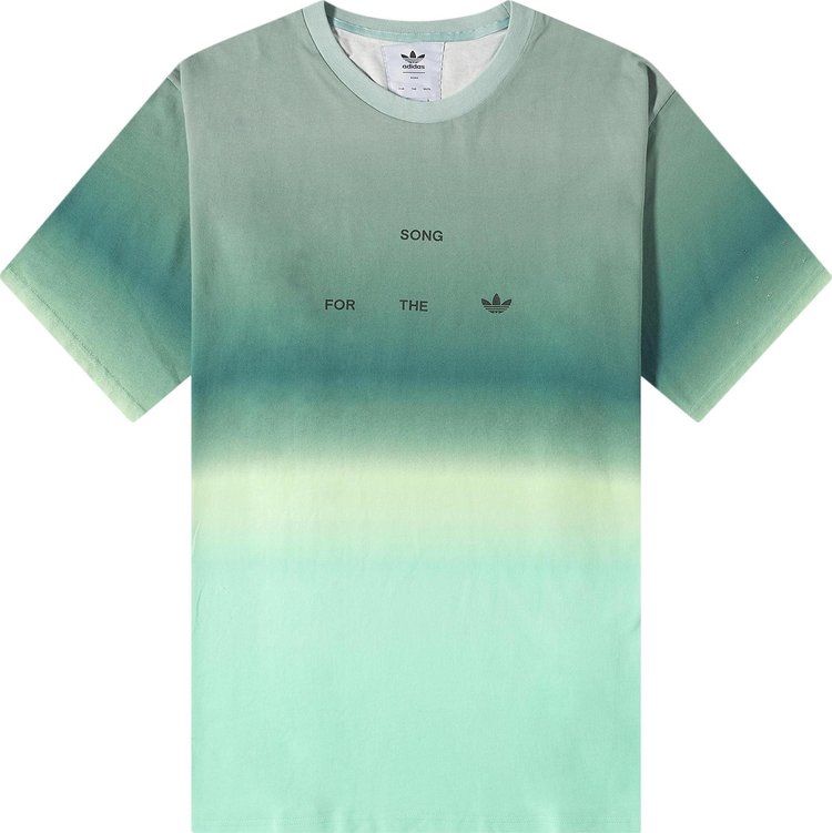 adidas x Song For The Mute Short-Sleeve Tee 'Hazy Green/Tech Forest'