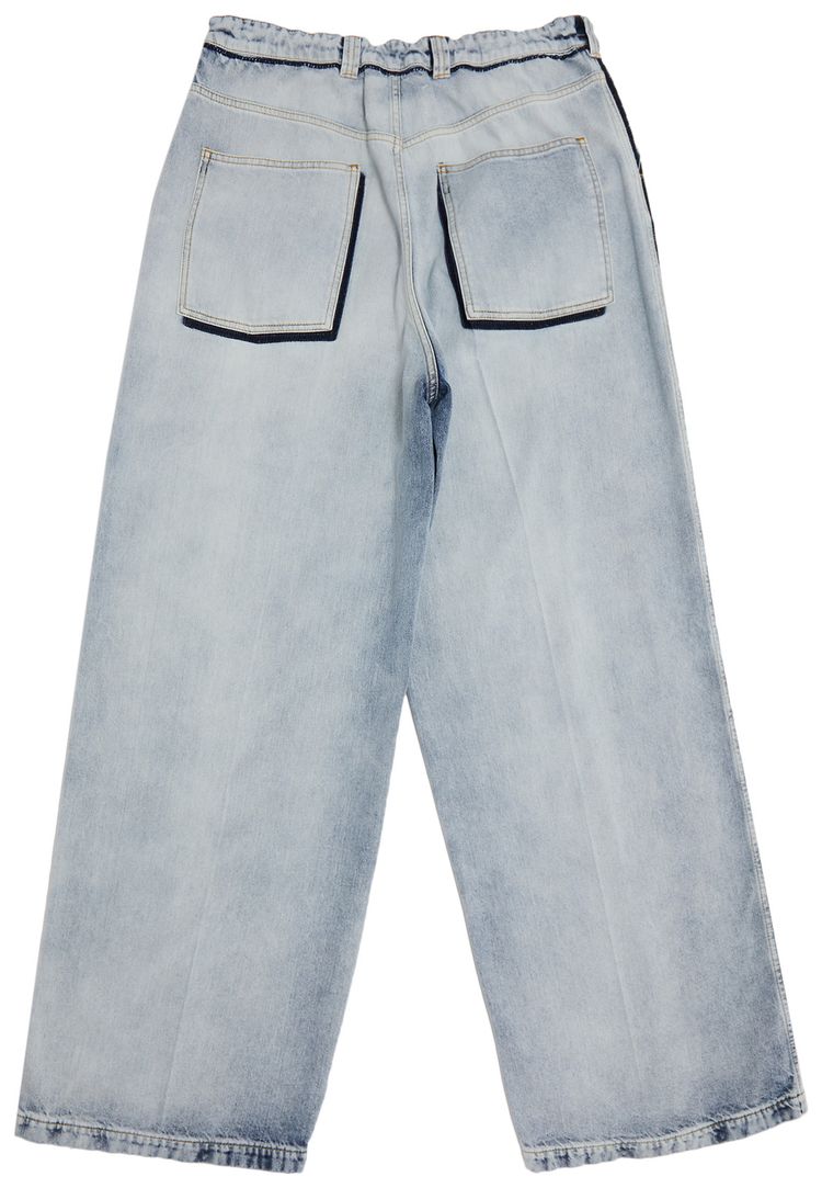 Maison Margiela Japanese Denim Jeans Light Blue