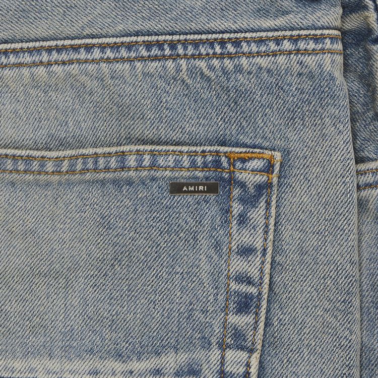 Amiri Release Hem Straight Jean Antique Indigo