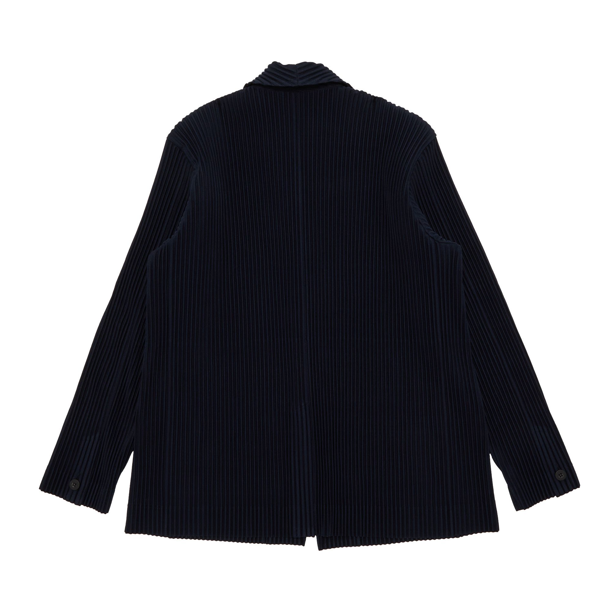 Buy Homme Plissé Issey Miyake Basics Jacket 'Navy' - HP46JD401 75