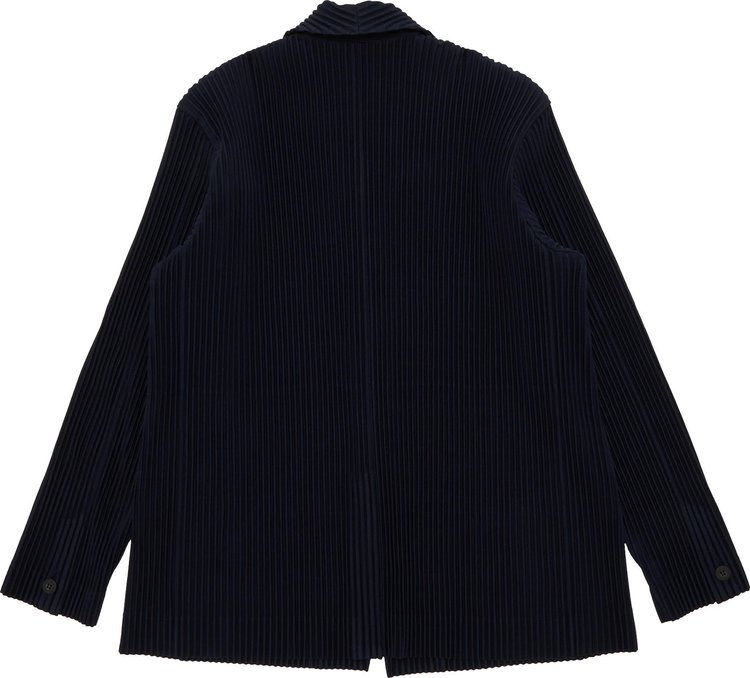 Homme Plisse Issey Miyake Basics Jacket Navy