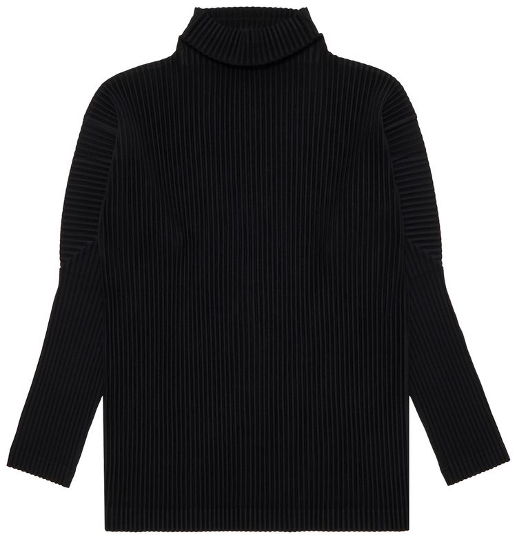 Homme Plisse Issey Miyake Basics T Shirt Black