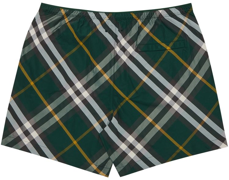 Burberry Check Swim Shorts Ivy